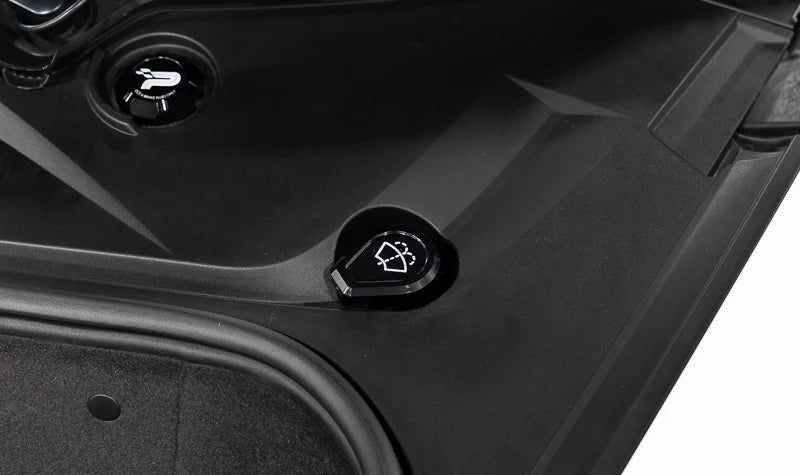 C8 Corvette Billet Washer Fluid Cap Cover