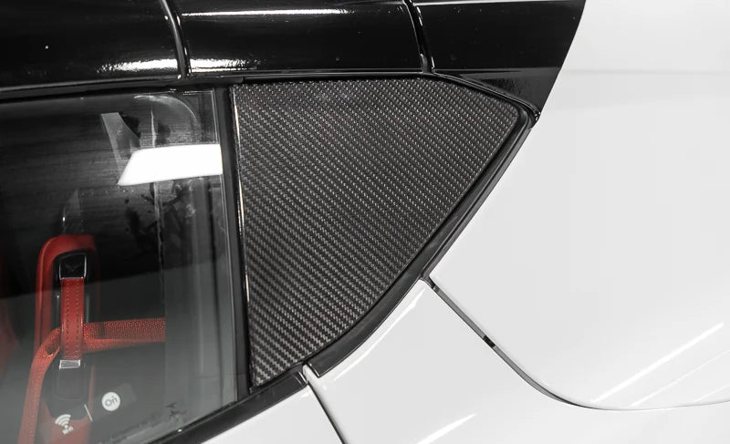 Corvette C8 Carbon Fiber B-Pillar Trim Overlays – Coupe