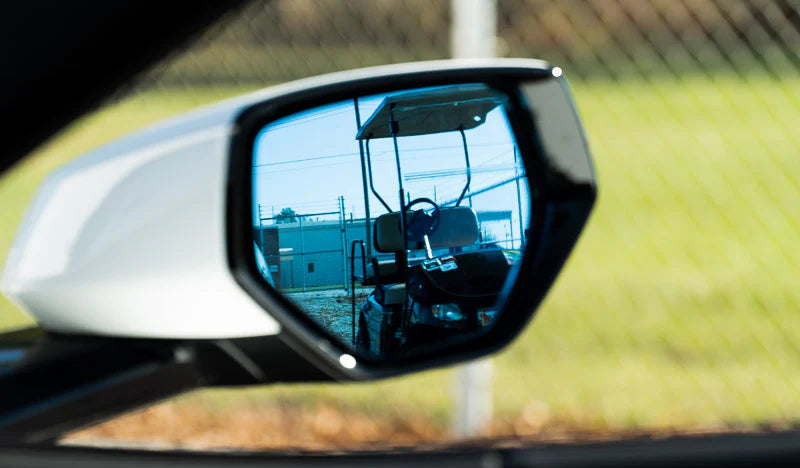 C8 Corvette Wide Angle Convex Mirrors with Turn Signals, Defrosters & Blind Spot Detection