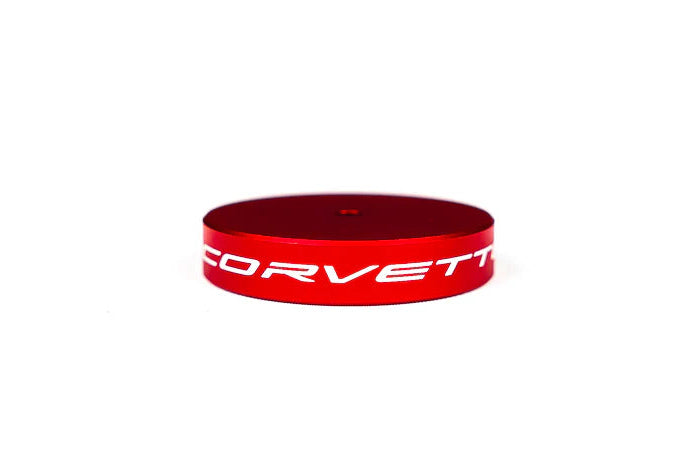 C8 Corvette “Corvette” Jack Pucks – 4 Piece Set