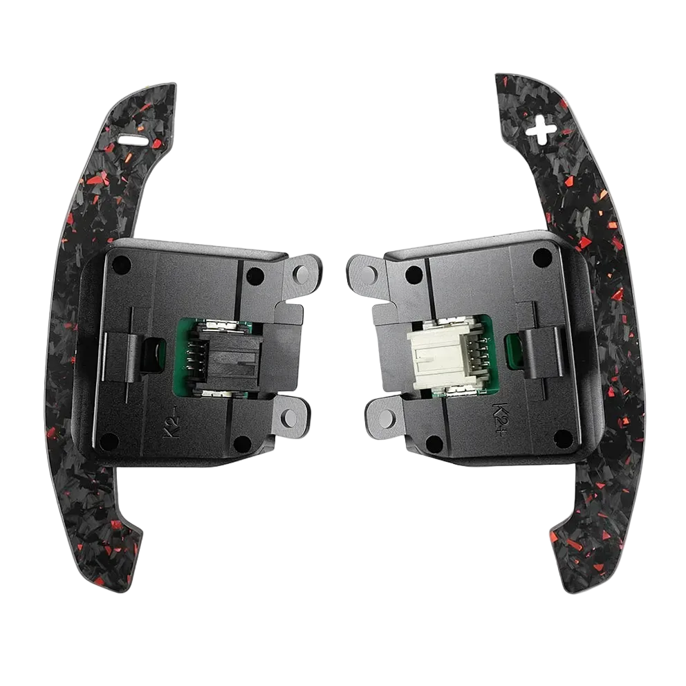 Magnetic Carbon Fiber Paddle Shifters for 2020–2026 Corvette C8