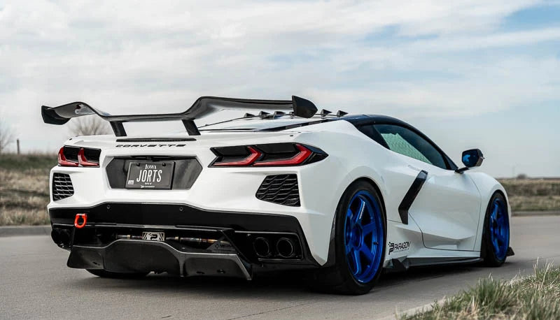 Verus Engineering Carbon Fiber Rear Diffuser - C8 Corvette