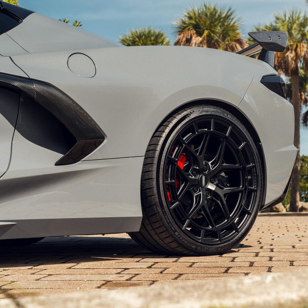 Vossen HFX1 Wheels for 2020–2025 Corvette C8 Stingray – 20x9 Front & 21x12 Rear
