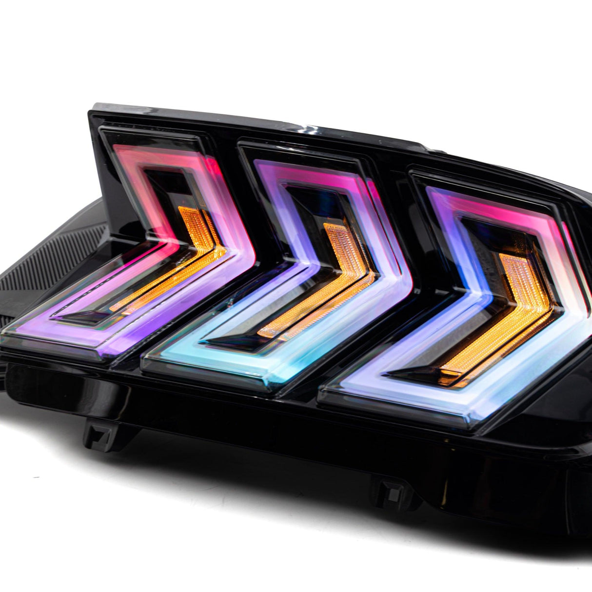 2024-2028 Mustang S650 Heritage-X™ RGB Taillights Amber Turn Signal Sequential w/ Animation