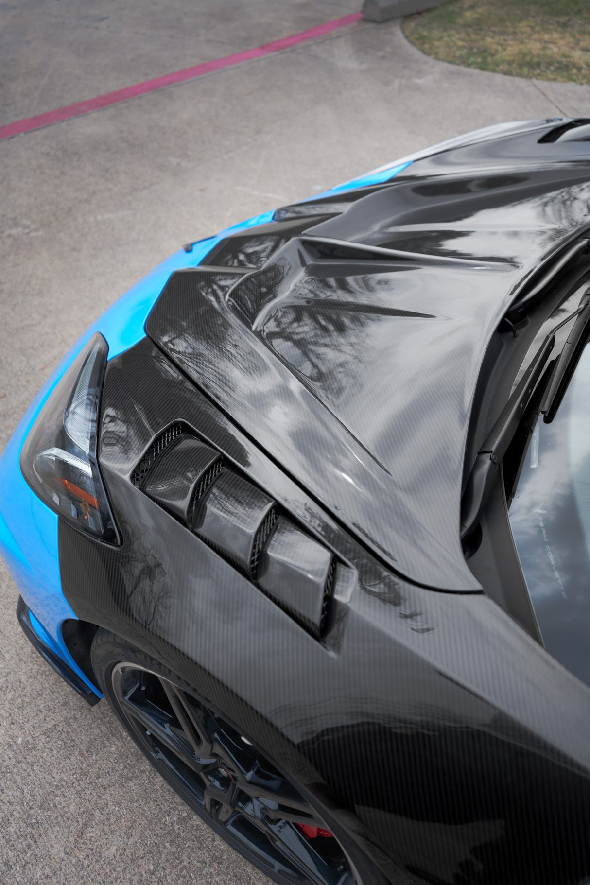 GT3 Carbon Fiber Front Fenders – Chevrolet Corvette C8 Stingray