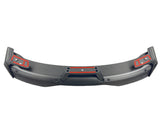 Alerón trasero de carbono brillante de 2 piezas para Ford Mustang S650 Dark Horse 2024+