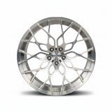 Forgedlite MC21 Brushed Aluminum Forged Wheels (20x10 Front / 21x13 Rear)