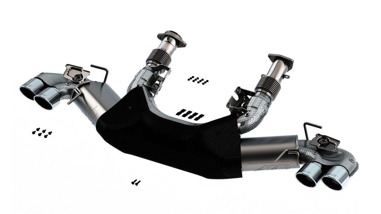 BORLA ATAK Cat-Back Exhaust System for 2020–2026 Chevrolet Corvette C8 Stingray & E-Ray – SwitchFire® Technology