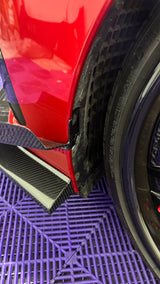 2020–2027 Corvette C8 Stingray Z07-Style Dry Carbon Fiber Front Splitter & Canards
