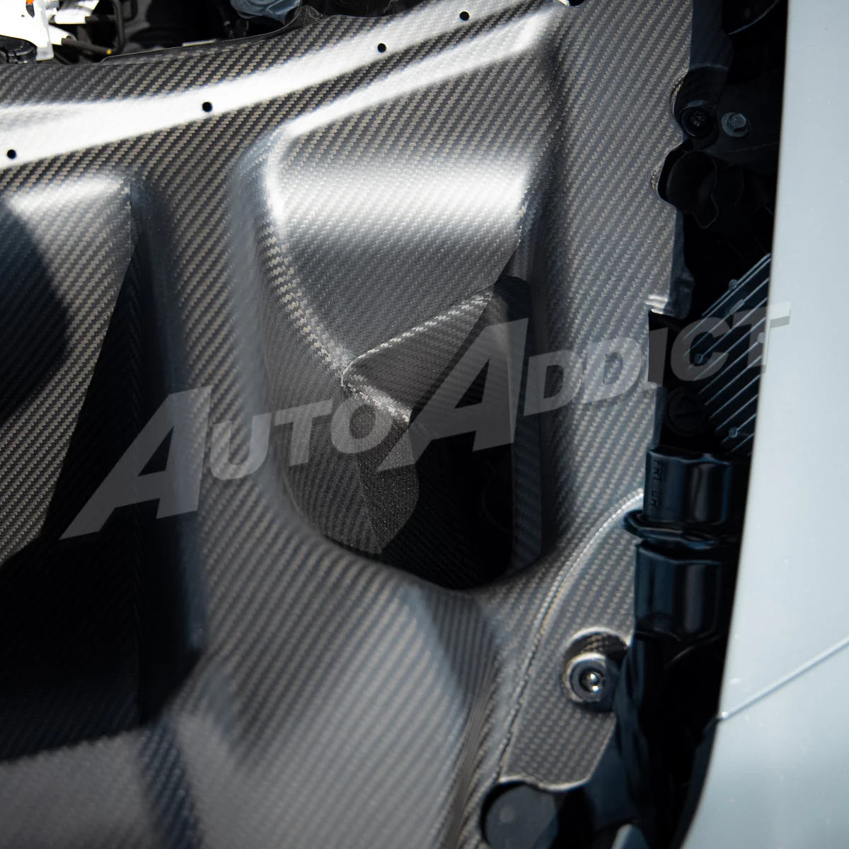 2025–2026 Corvette C8 ZR1 / ZR1X ZTK Functional Dry Carbon Fiber Air Extractor Kit – Double-Sided 3-Piece