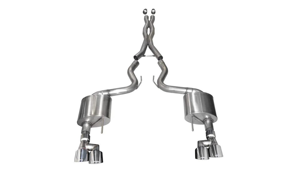 2018–2023 Ford Mustang GT 5.0L Cat-Back Exhaust – 3.0" Twin 4.0" Tips (Xtreme)