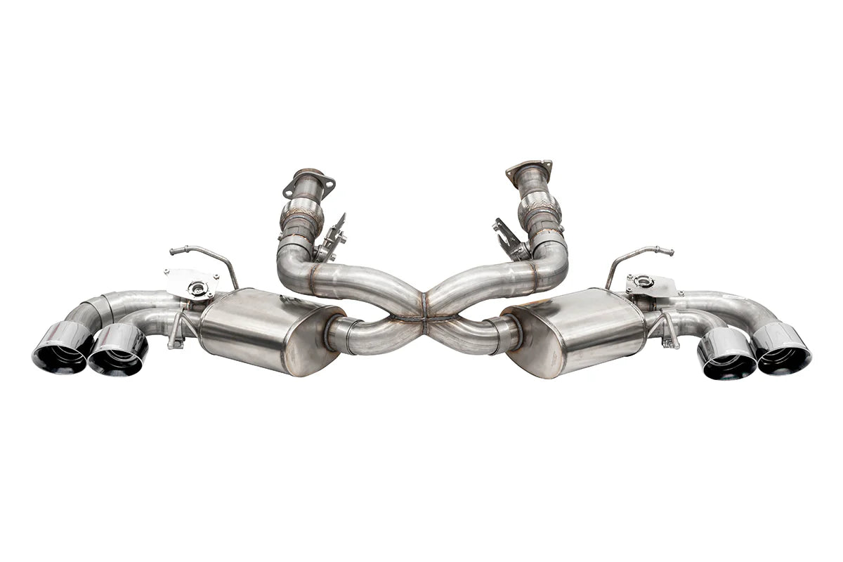 Corsa Performance 2020-2026 Corvette C8 3.0" Cat-Back Exhaust with 4.5" Pro-Series Tips