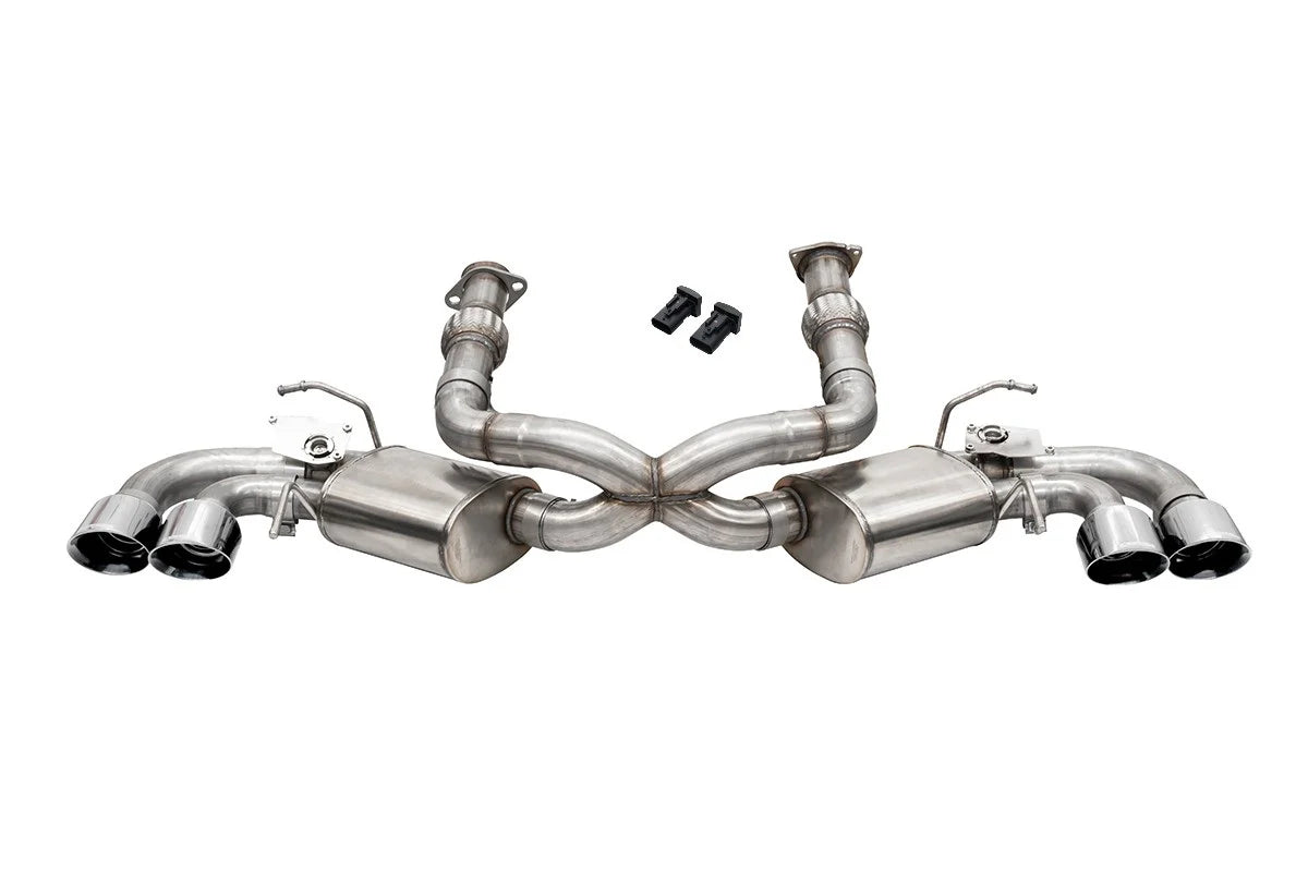 Corsa Performance 2020-2026 Corvette C8 3.0" Cat-Back Exhaust with 4.5" Pro-Series Tips