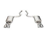 Corsa 24+ Ford Mustang GT Axle-Back 3.0in Single Rear Exit w/4.5in Tips