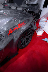 2020–2024 Corvette C8 Deluxe Wide Track Package – Full Carbon Fiber Kit (Bumper to Bumper)