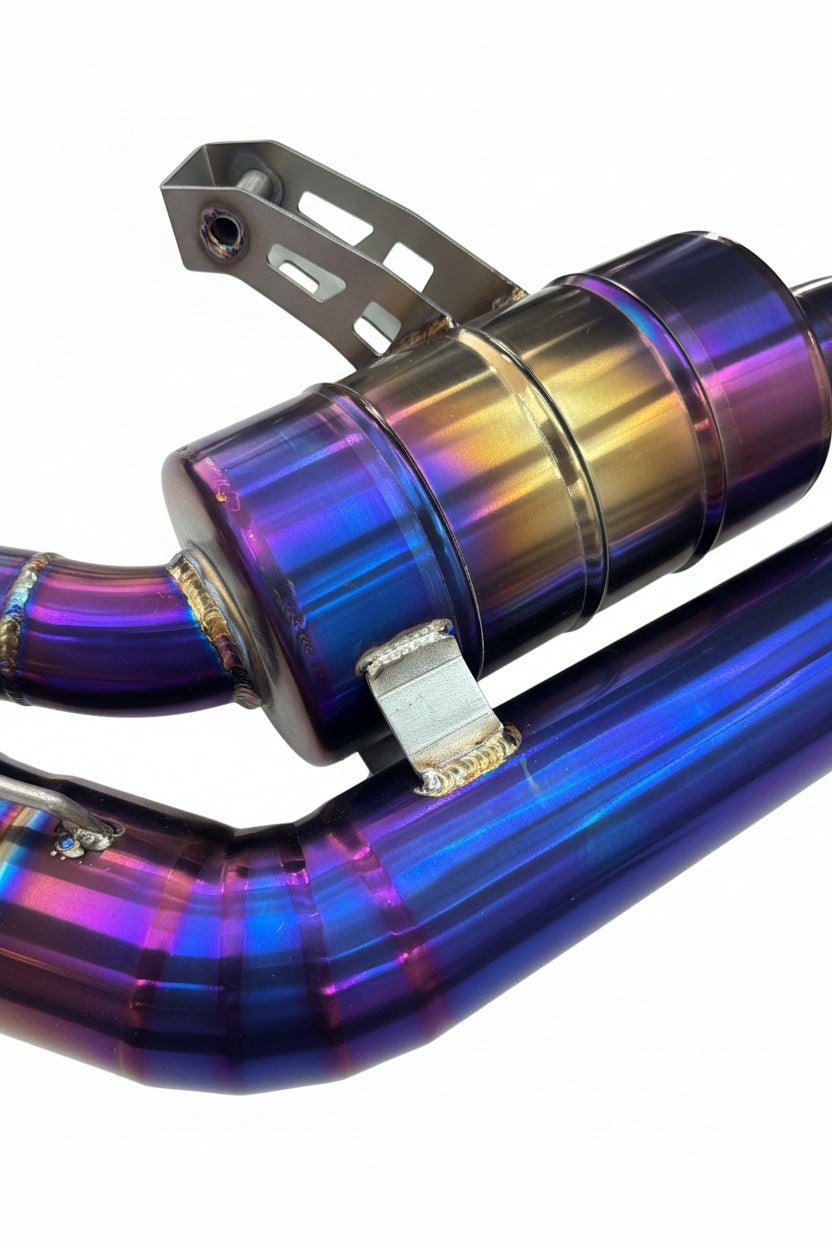 Corvette C8 Titanium Valved Catback Exhaust - APEX Exhaust