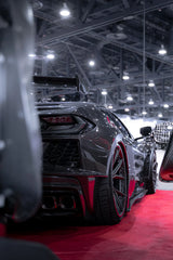 2020–2024 Corvette C8 Deluxe Wide Track Package – Full Carbon Fiber Kit (Bumper to Bumper)