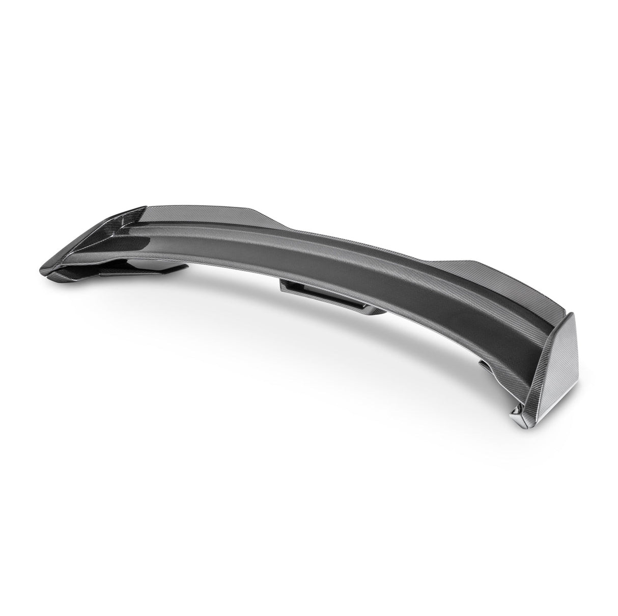 Alerón trasero de carbono brillante de 2 piezas para Ford Mustang S650 Dark Horse 2024+