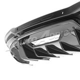 Difusor Trasero Negro Brillante para Ford Mustang Dark Horse 2024+ con Cuatro Salidas