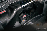 Sistema de admisión de aire doble Corsa de fibra de carbono para Chevrolet Corvette C8 Z06 (LT6 5.5L) 2023–2025