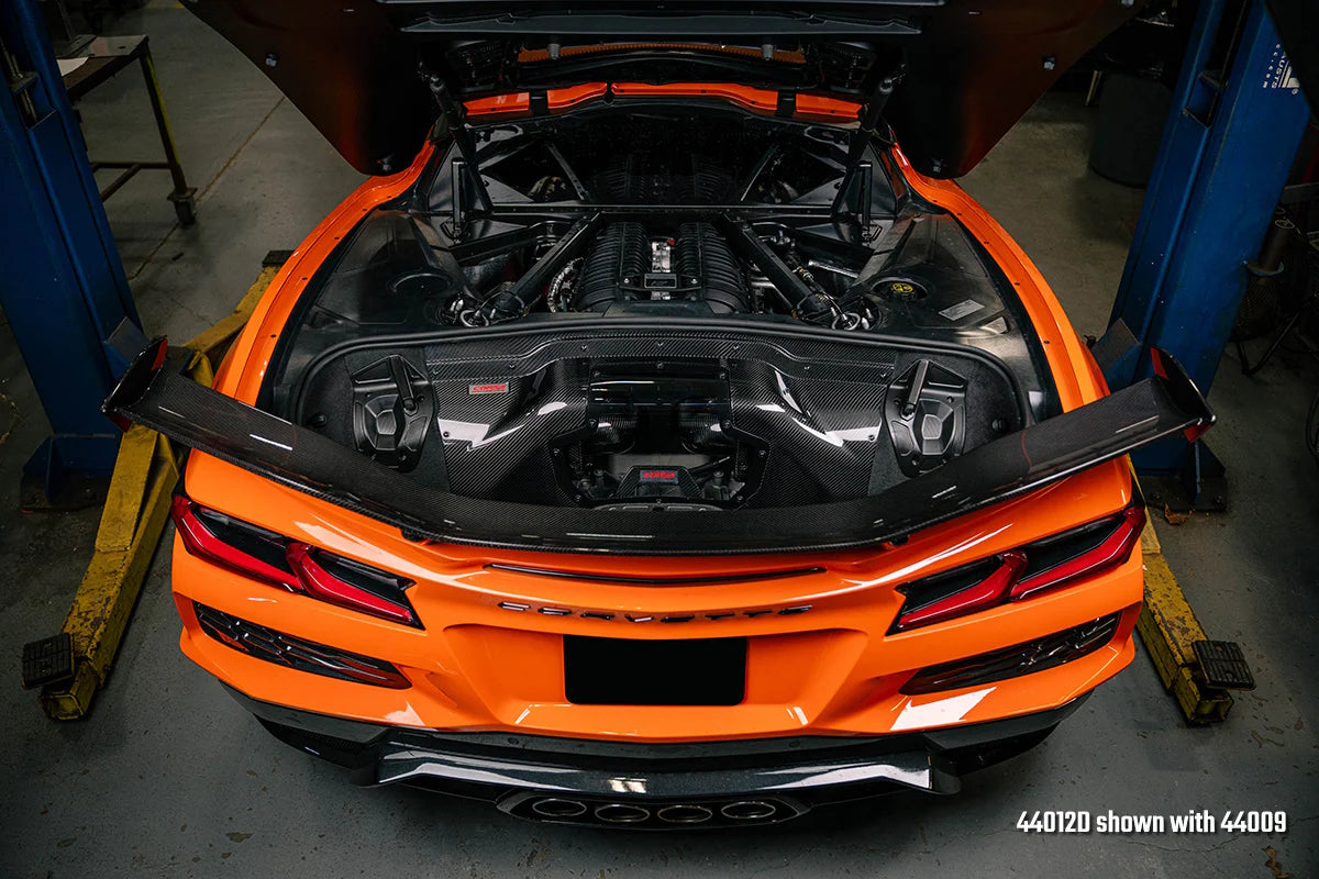 Sistema de admisión de aire doble Corsa de fibra de carbono para Chevrolet Corvette C8 Z06 (LT6 5.5L) 2023–2025