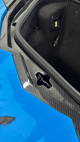 2020-2026 Corvette C8 Carbon Fiber Pre-Preg Front Frunk Surround Trim Kit