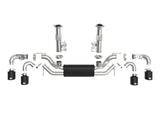 MACH Force-Xp 304 Stainless Steel Cat-Back Exhaust w/ Muffler Black (w/ NPP)