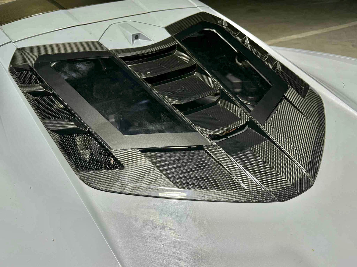 Corvette C8 ZR1-Style Carbon Fiber Split Window Replacement
