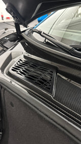 2020-2026 Corvette C8 Carbon Fiber Pre-Preg Front Frunk Surround Trim Kit