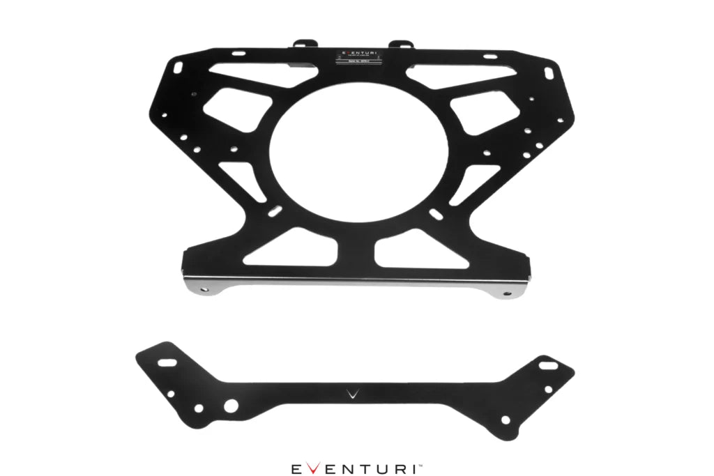 2020+ Chevrolet Corvette C8 Stingray Eventuri Carbon Fiber Intake System with Clear Lid