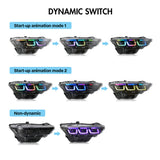 Faros LED RGB de triple proyector para Ford Mustang 2024+ (par)