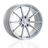 Titan 7 T-P10 19x9 / 20x11.5 C8 Corvette Forged Wheels – Brushed Clear