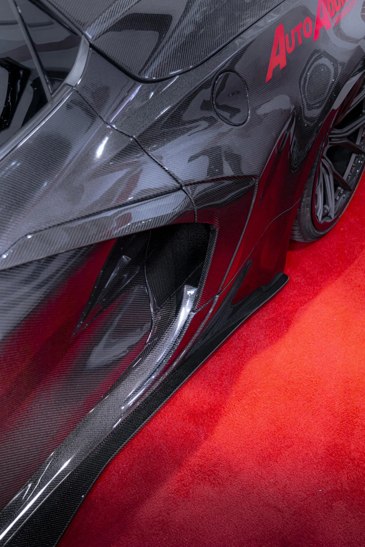 2020–2024 Corvette C8 Deluxe Wide Track Package – Full Carbon Fiber Kit (Bumper to Bumper)