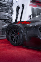 2020–2024 Corvette C8 Deluxe Wide Track Package – Full Carbon Fiber Kit (Bumper to Bumper)