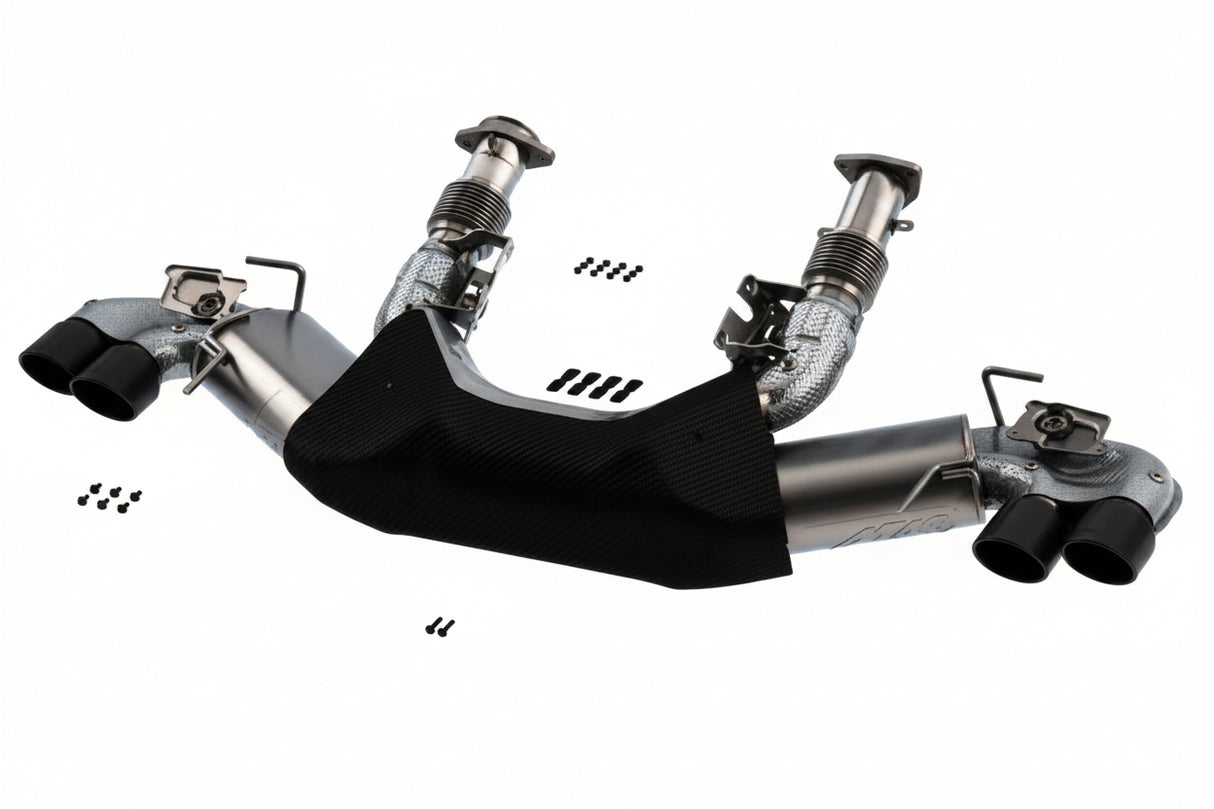 BORLA ATAK Cat-Back Exhaust System for 2020–2026 Chevrolet Corvette C8 Stingray & E-Ray – SwitchFire® Technology