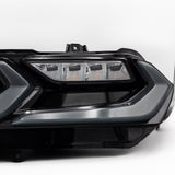 2020-2026 Corvette C8 Euro Smoke Style LED Taillights Amber Sequential Pair