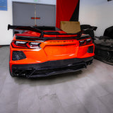 Alerón trasero de aluminio estilo Z07 para Chevrolet Corvette C8 Stingray 2020–2026