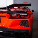 Alerón trasero de aluminio estilo Z07 para Chevrolet Corvette C8 Stingray 2020–2026