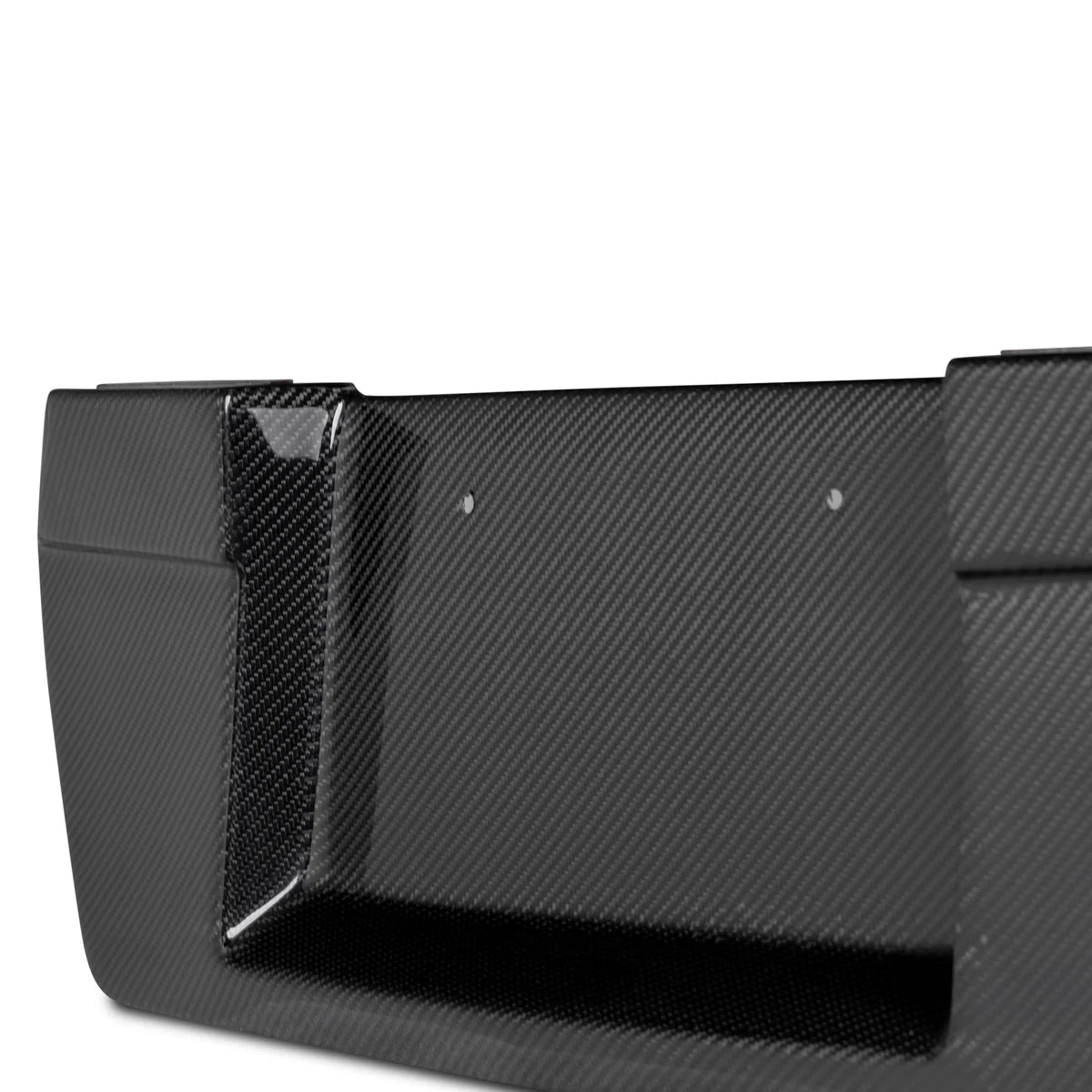 2020–2026 Corvette C8 Carbon Fiber License Plate Backing – Stingray OEM Rear Bumper