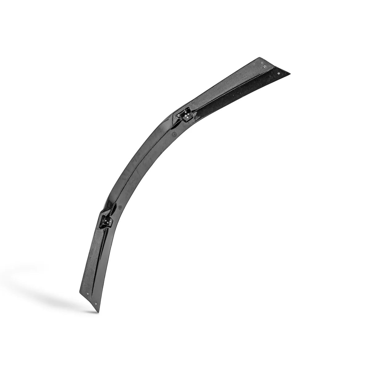 2020-2026 C8 Corvette Stingray ZR1 ZTK Alerón trasero de fibra de carbono brillante de 1 pieza