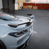 Z07 Carbon Fiber Rear Spoiler (1-Piece) for C8 Corvette Z06 / E-Ray (2023–2026)