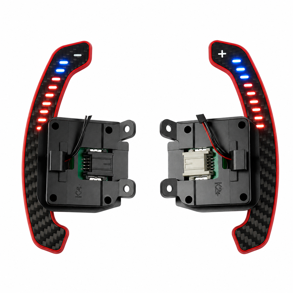 Carbon Fiber LED Magnetic Paddle Shifters for Corvette C8
