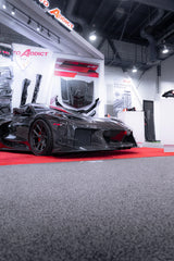 2020–2024 Corvette C8 Deluxe Wide Track Package – Full Carbon Fiber Kit (Bumper to Bumper)