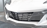 GM C8 Corvette Widebody Front Center Grille Bezel – Carbon Flash Metallic