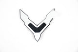 Corvette C8 Z06 Dark Stealth Crossed Flags Emblem Kit – OEM GM