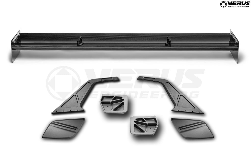 Verus Engineering V1X Swan Neck Rear Wing - C8 Corvette