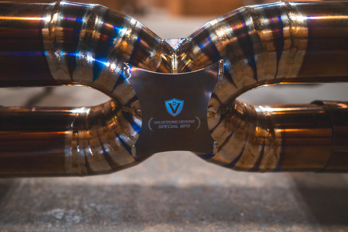Valvetronic Chevrolet Corvette C8 Titanium Valved Sport Exhaust System