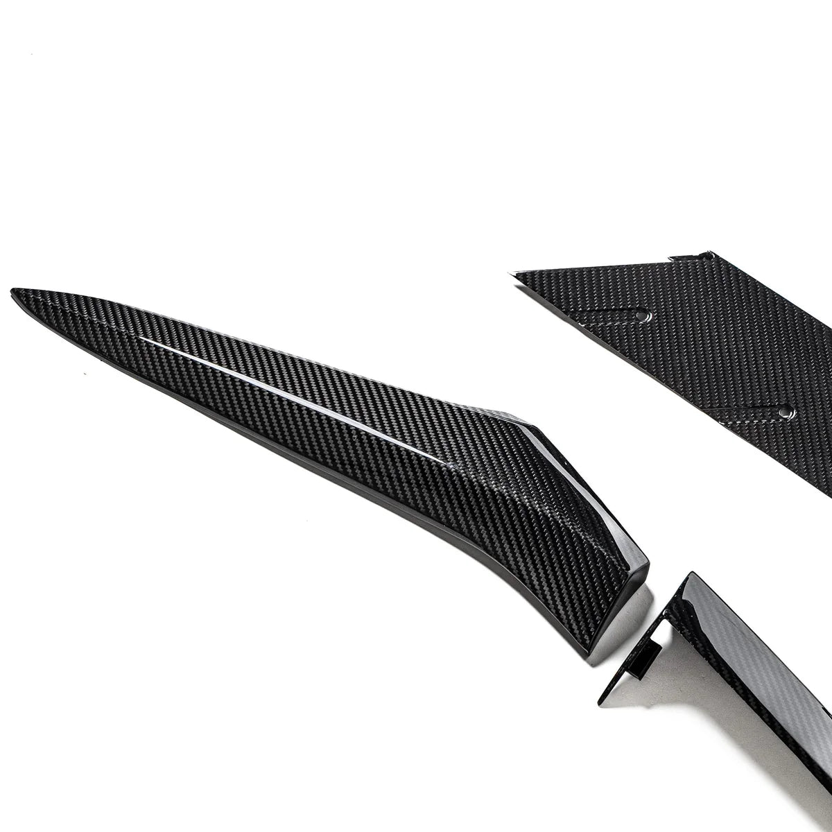 2022–2027 Corvette C8 Z06 / E-Ray Dry Gloss Carbon Fiber Door Handle & Quarter Panel Replacement Trim Kit