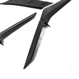 2022–2027 Corvette C8 Z06 / E-Ray Dry Gloss Carbon Fiber Door Handle & Quarter Panel Replacement Trim Kit