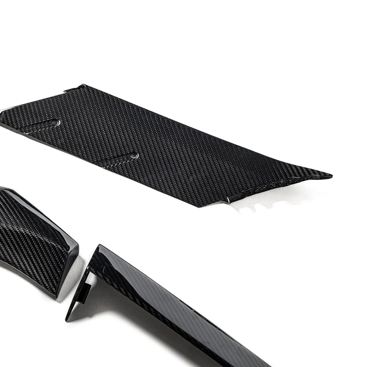 2022–2027 Corvette C8 Z06 / E-Ray Dry Gloss Carbon Fiber Door Handle & Quarter Panel Replacement Trim Kit